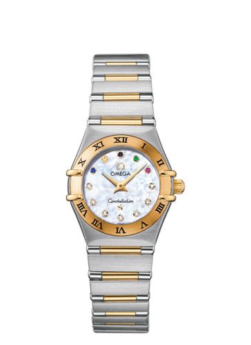 Omega Constellation Quartz 22.5 Stainless Steel / Yellow Gold / Beijing Olympics 2008